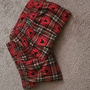 (2) Unisex Flannel Mickey Mouse Pajama Pants
